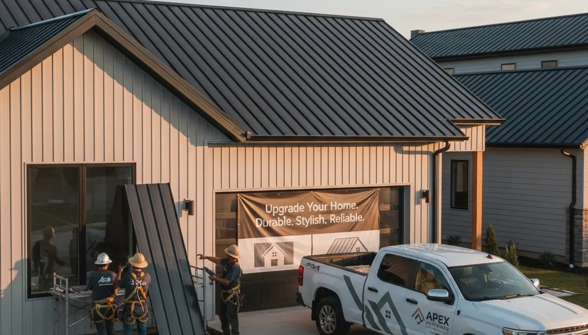 Professional metal roofing installation in Virginia Beach VA by Next Level Exteriors