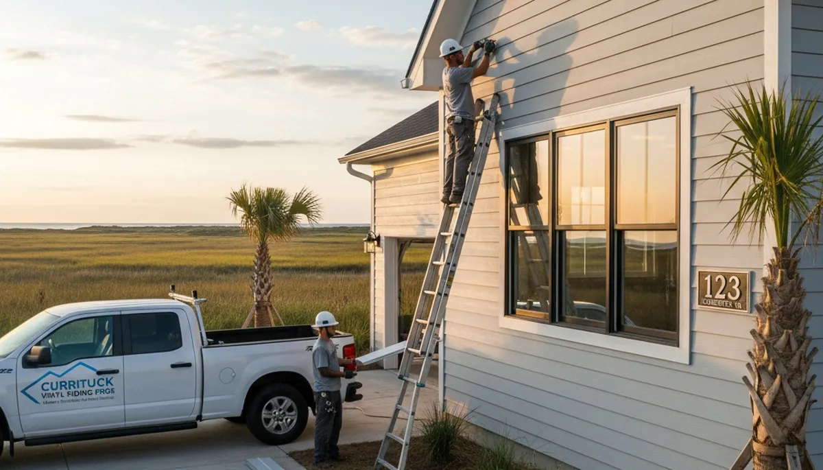 Professional vinyl siding installation in Virginia Beach VA homes by local siding experts